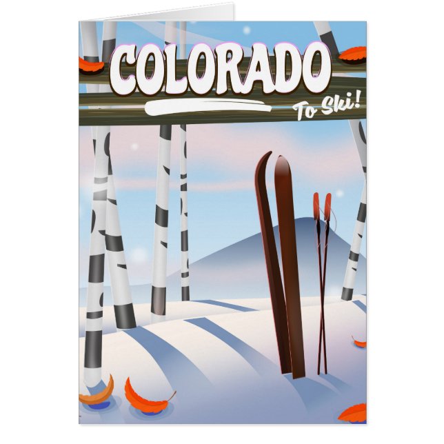Colorado à skier ! (Devant)
