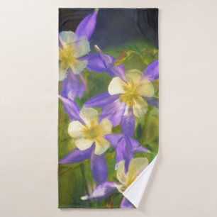 Colorado Blue Columbine Peinture - Art original
