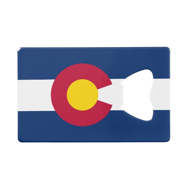 Colorado : Le drapeau américain du centenaire (Devant (Horizontal))