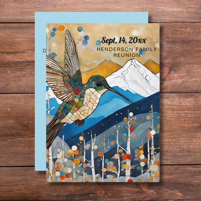 Colorado Mountain Family Reunion Invitation (Créateur téléchargé)