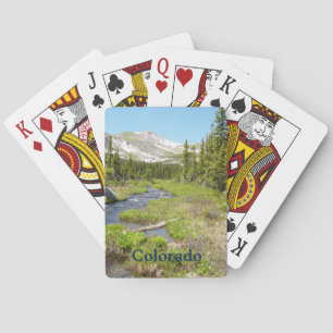 Colorado Mountain Splendor Cartes de Jeu Pittoresq