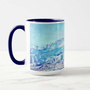 Colorado Mounts Snow Hills Art Mug Cup