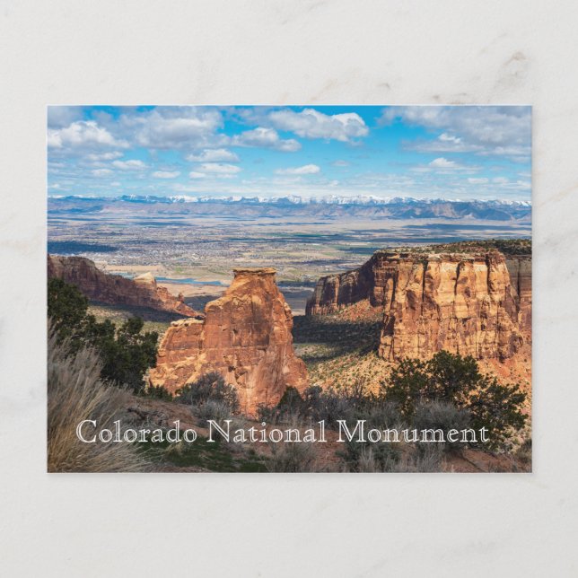 Colorado National Monument Carte postale Voyage (Devant)