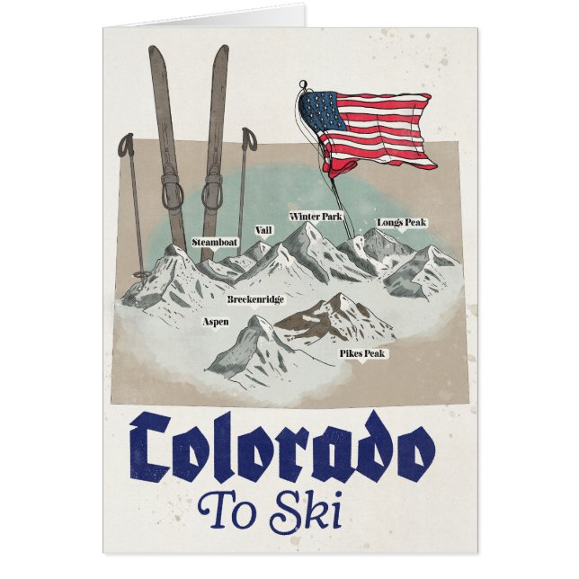 Colorado pour skier (Devant)