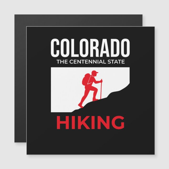 Colorado Randonnée – L'État du Centenaire USA (Devant / Derrière)