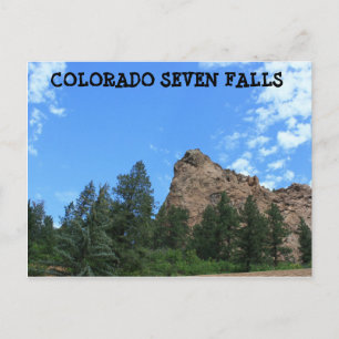 Colorado Seven Falls POST CARTE