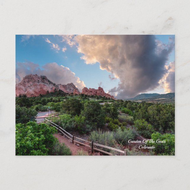Colorado Sleeping Giant Sunrise carte postale (Devant)