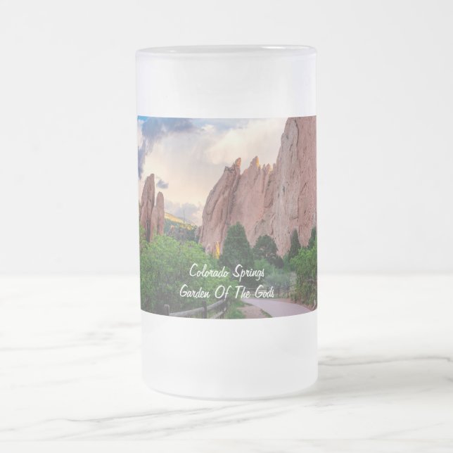 Colorado South Gateway Morning Frosted Beer Mug (Centre)