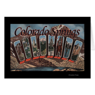 Colorado Springs, le Colorado - grandes scènes de