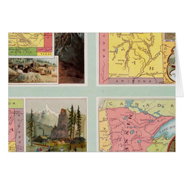 Colorado, Utah, Montana, Minnesota (Devant horizontal)