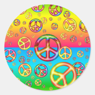 Colorants pour enfants fous - Stickers hors-rond P