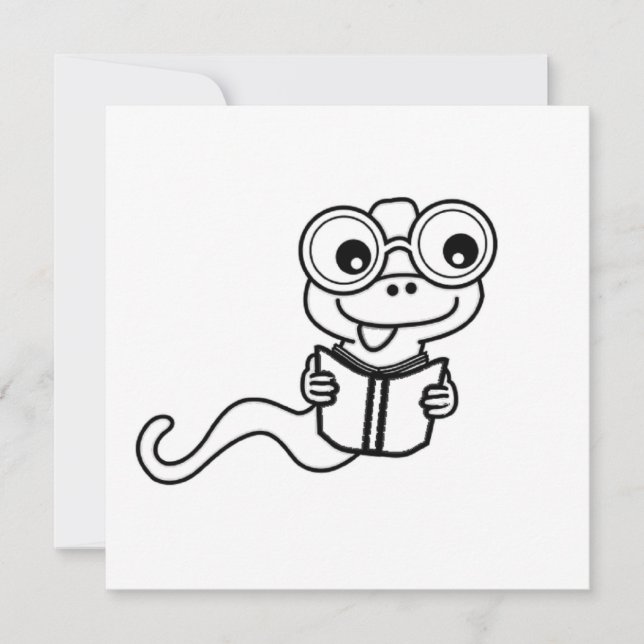 Coloration du ver du carnet de pages (Devant)