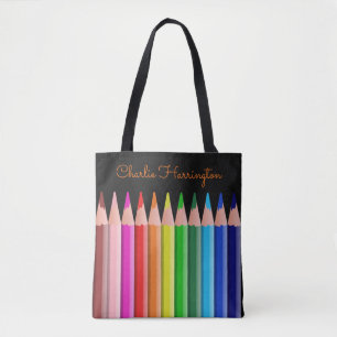 Coloration Pencils sacs de nom personnalisés