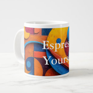 Colorcube 5 Cubisme coloré Spécialité Mug