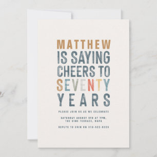 Coloré classe applaudit à 70 ans