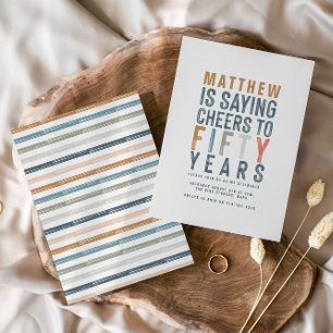 Coloré classe applaudit à cinquante ans