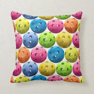 Coloré, coussin de Pickleball d'amusement