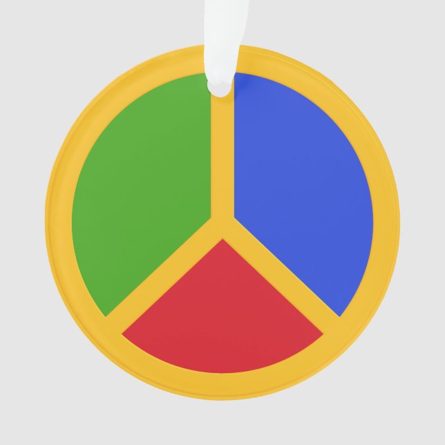 Coloré des signes de paix (devant)