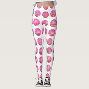 Coloré forme circulaire géométrique Leggings