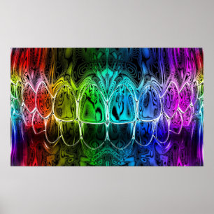 Coloré Gradient Parfait Smile Dentist Poster