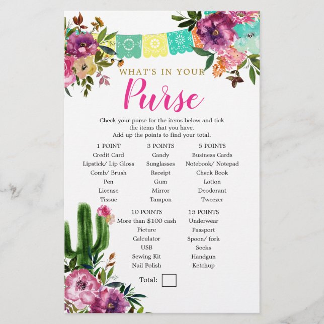 Coloré mexicain Taco sur l'amour Jeu de bourse (Devant)