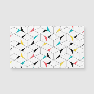 Coloré, moderne, joyeux, des cubes heureux tendanc