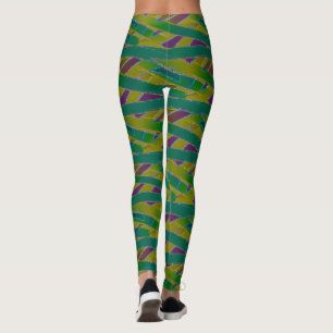 Coloré Mummy Wrap design transparent Leggings