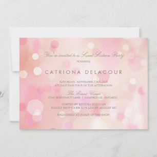 Coloré Pastel Lights Sweet sixteen Invitation