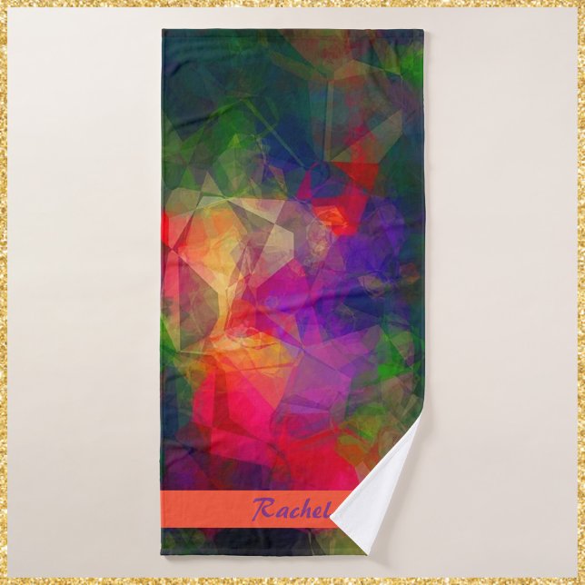 Coloré rose rétro rouge et vert (Créateur téléchargé)