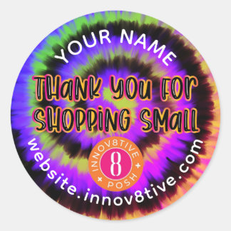 Coloré Tee Die Rouge8tive + étiquette Posh