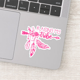 Coloré Tribe Feather BOHO Die Cut Sticker Decal