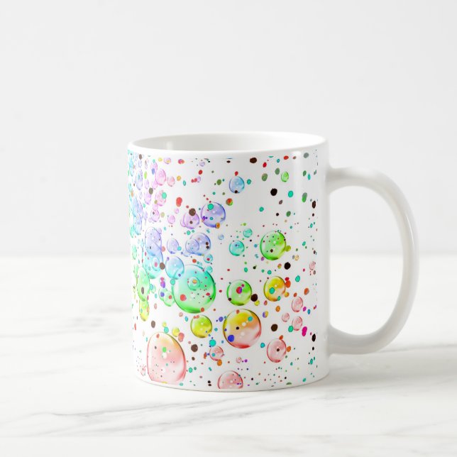 Colored Bubbles Coffee Mug (Droite)