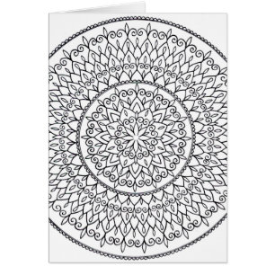 Colorez-le vous-même art complexe tiré par la main