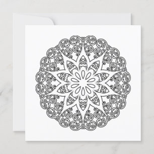 Colorez votre propre MANDALA - do-it-yourself Colo