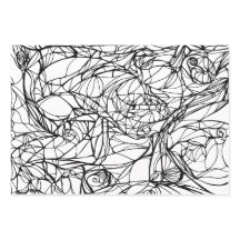 Colorez votre propre papier à envelopper ensemble