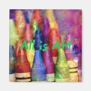 Colorful All est un frigo magnet à thème Art Cra