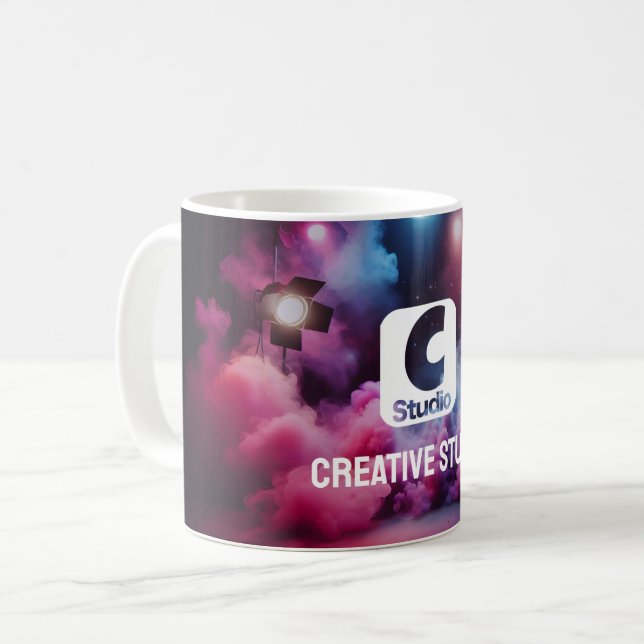 Colorful Bold Mug with Creative Design for Office (Devant gauche)
