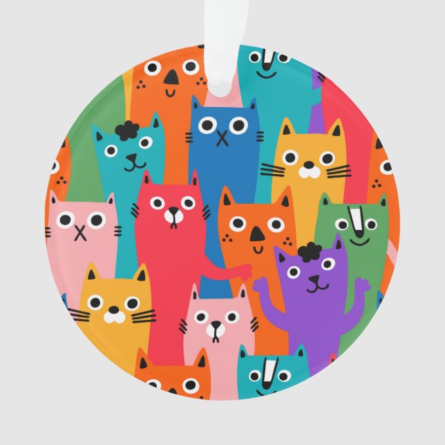 Colorful cats (devant)