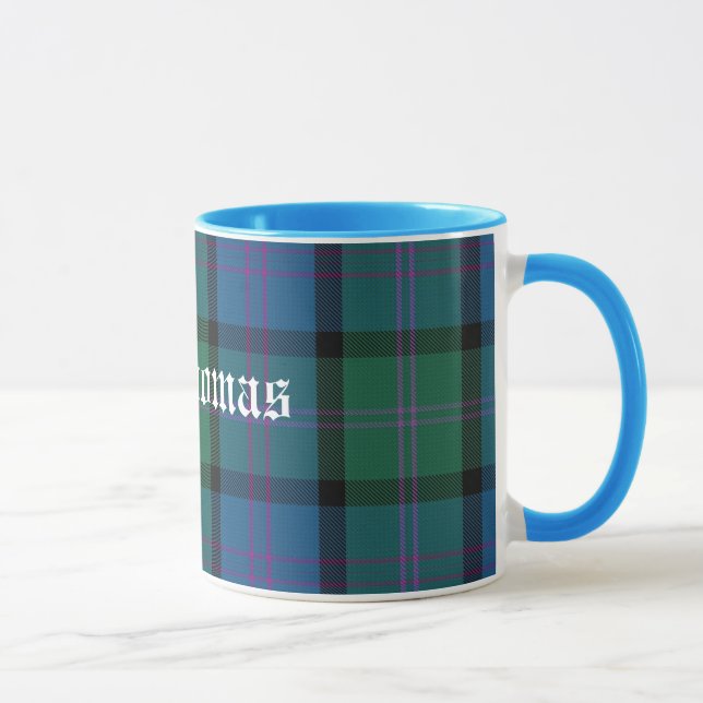 Colorful Classic MacThomas Tartan Plaid Mug (Droite)