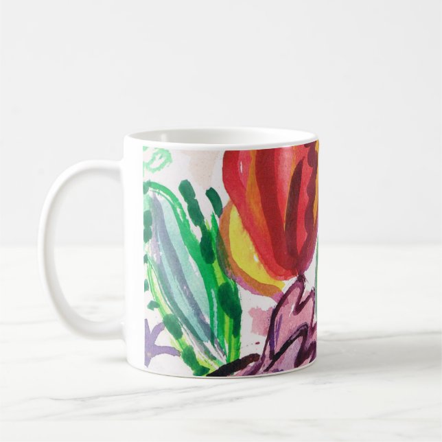 Colorful Coffee Mug (Gauche)