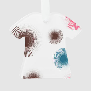 Colorful, cool, trend urban brush strokes circles