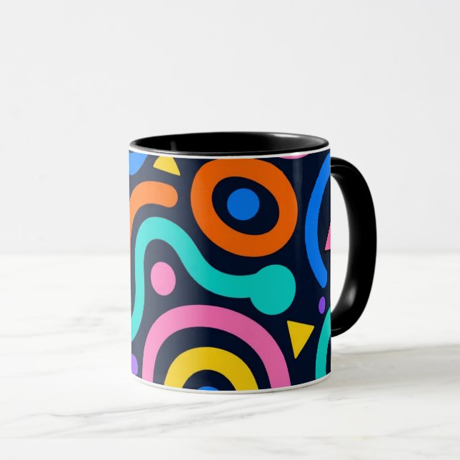 Colorful Flow World Mug (Devant droit)