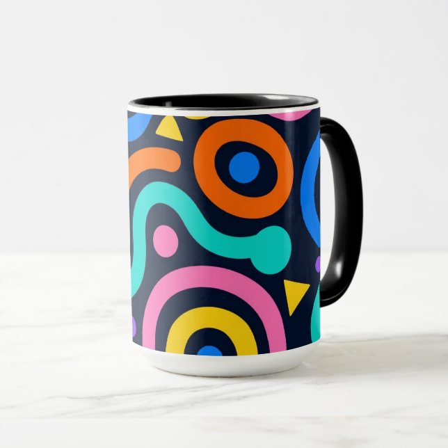 Colorful Flow World Mug (Devant droit)