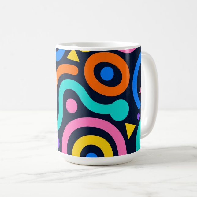 Colorful Flow World Mug (Devant droit)