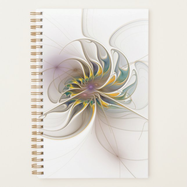 Colorful fractal ornament. Flower art (Devant)