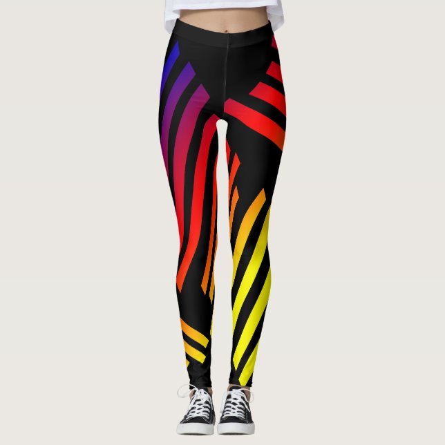 Colorful lining leggings for women (Devant)