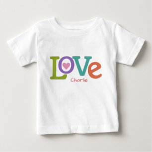 Colorful Love nom personnalisé chemises & vestes