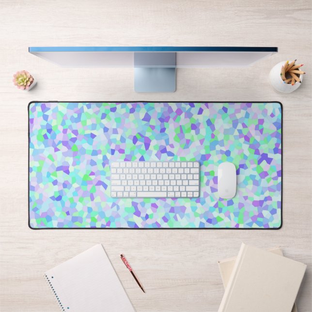 Colorful Maximalist Super Boho Abstrait Sprinkles (Bureau 1)