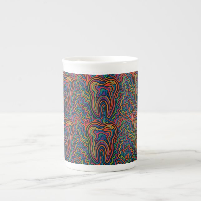 Colorful Molar Dental Mug (Devant)