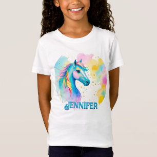 Colorful Personaized Spirit Pony 10 T-shirt enfant